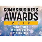 2019 - Comms Business Awards Cloud Services Vendor