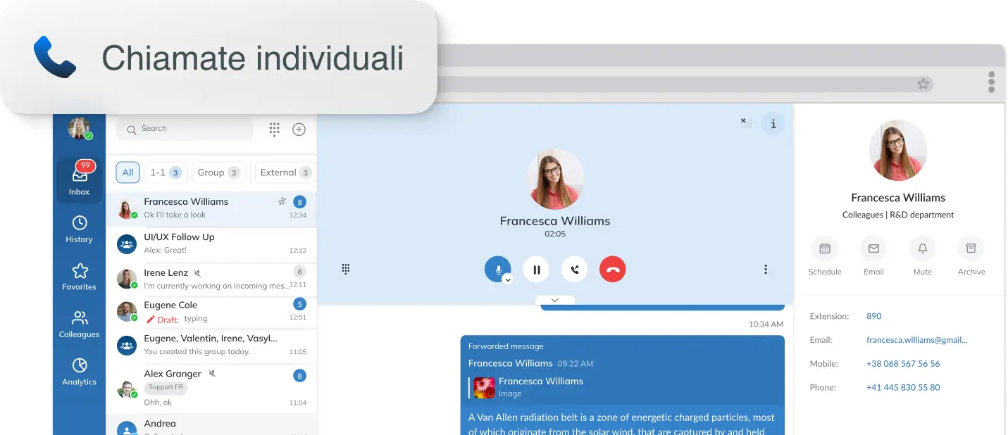 Chiamate individuali