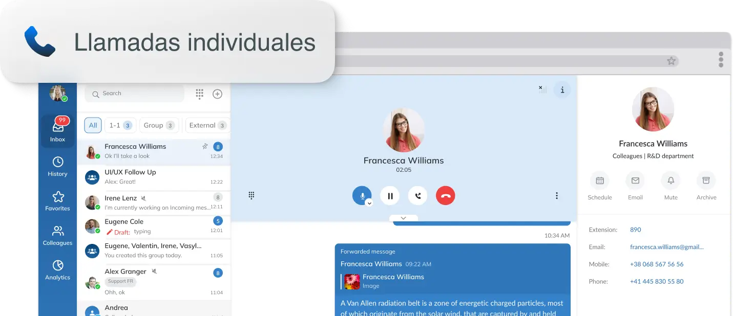 Llamadas individuales