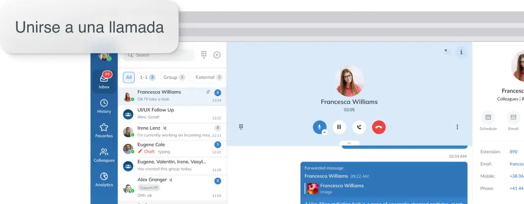 Zu einem Anruf springen