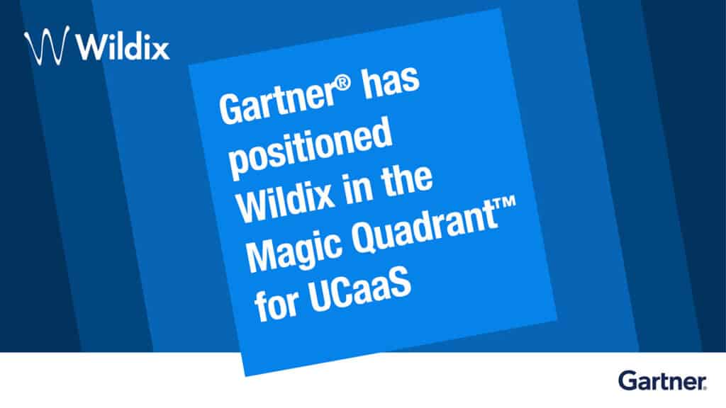 Wildix positioned as a Niche Vendor in the 2021 Gartner® Magic Quadrant™ for Unified Communications as a Service, Worldwide