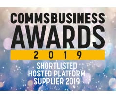 Comms Business Awards Hosted Platform Supplier