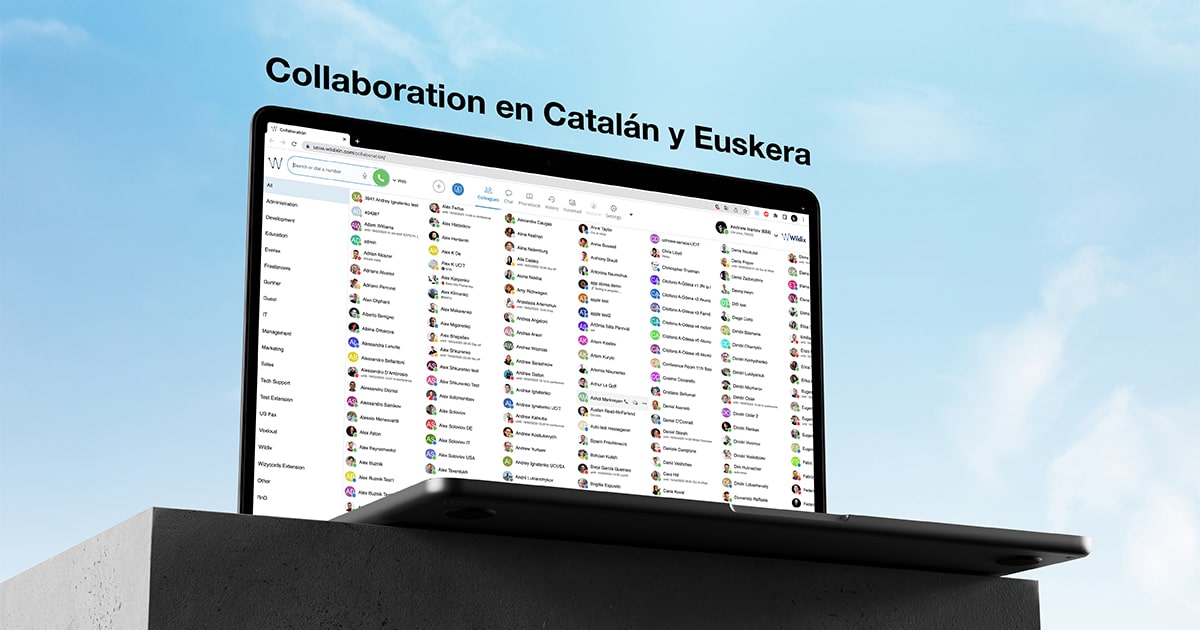 Wildix Añade el Catalán y Euskera a su Plataforma de Comunicación de Collaboration