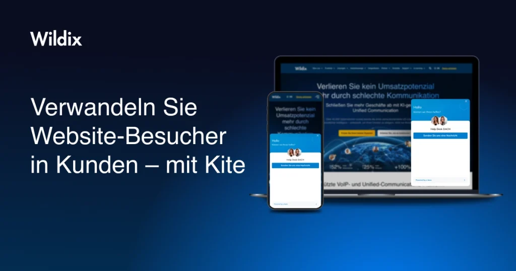 Kite Website Chat Widget - DE