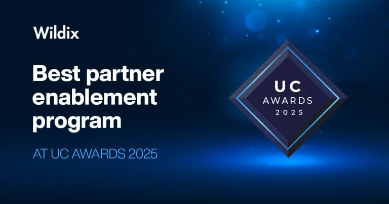 Wildix Honored With Best Partner Enablement Program at UC Awards 2025