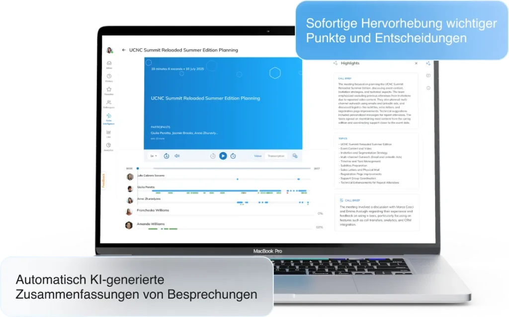 AI Solutions - AI summaries and insights - DE