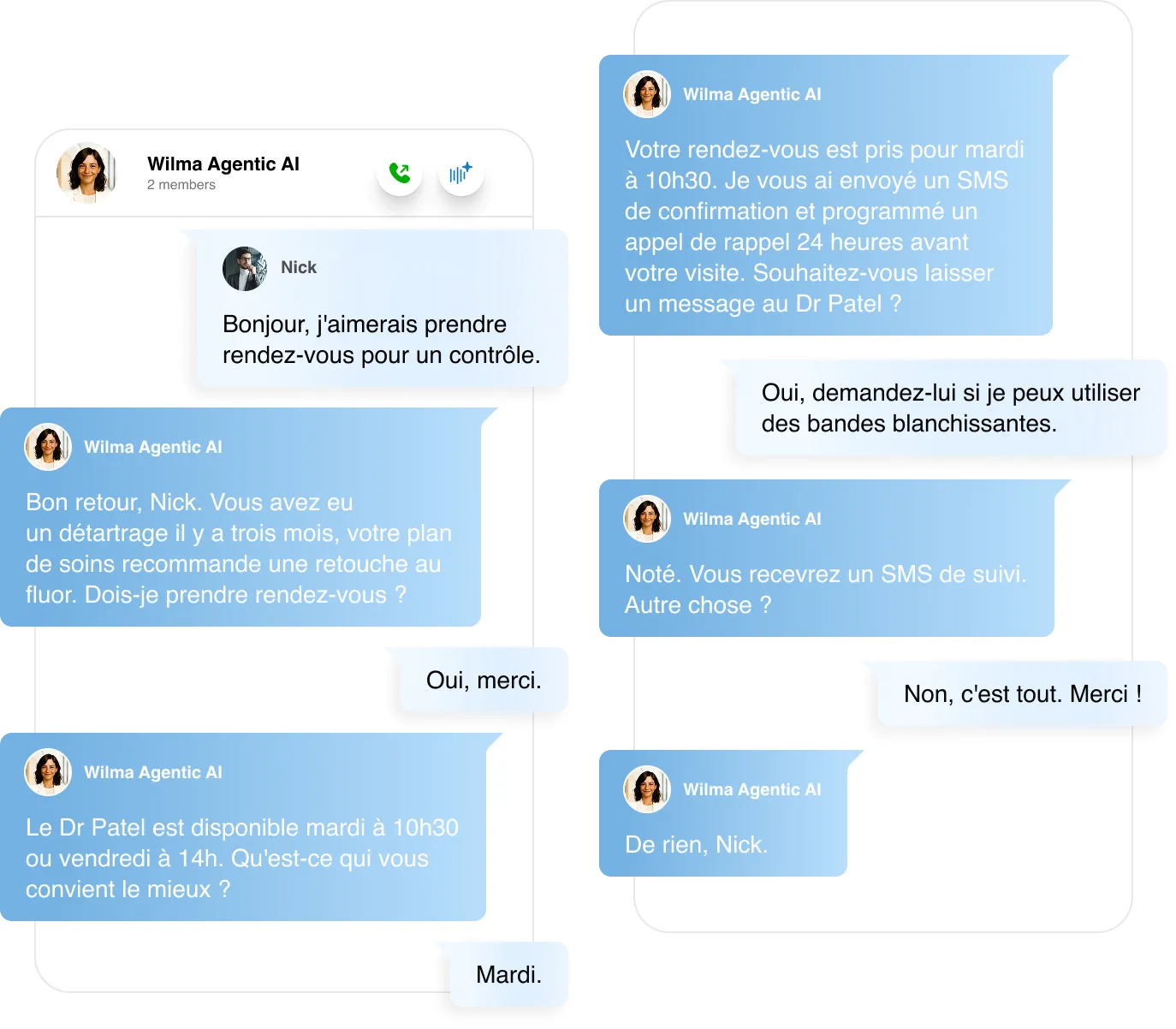 AI-powered voicebots and chatbots - FR