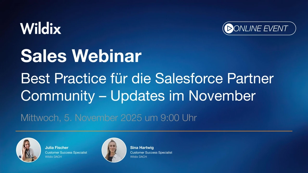 Best Practice für die Wildix Salesforce Partner Community – Updates im November 2025