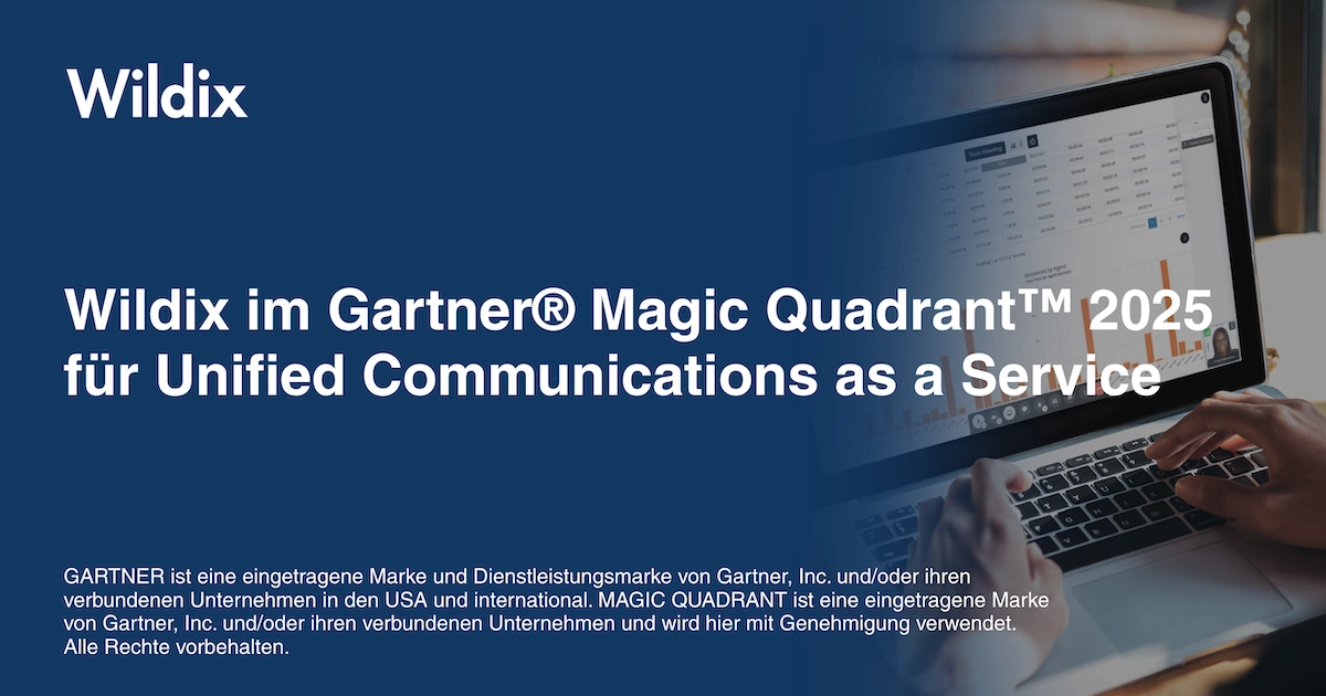 Wildix Gartner Magic Quadrant 2025