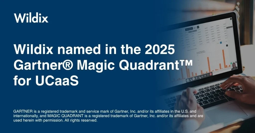 Wildix recognized in 2025 Gartner® Magic Quadrant™ for Unified Communications as a Service