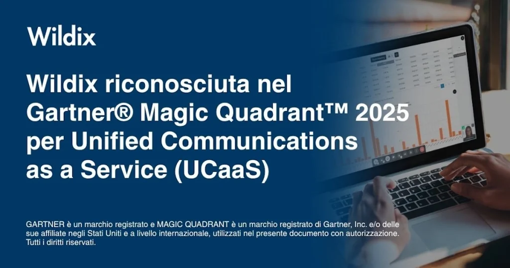 Wildix Gartner Magic Quadrant 2025 PR IT