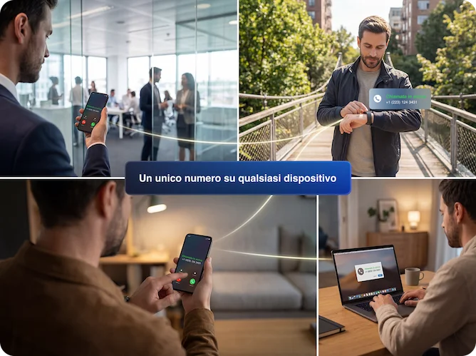 One number across any device - IT