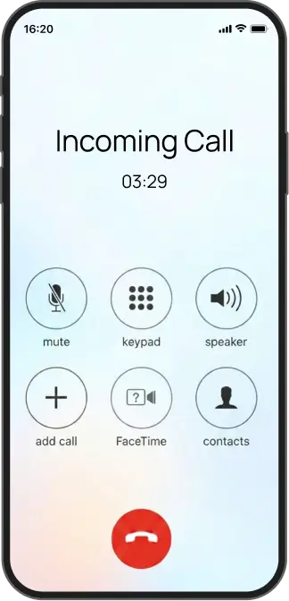 Mobile phone call