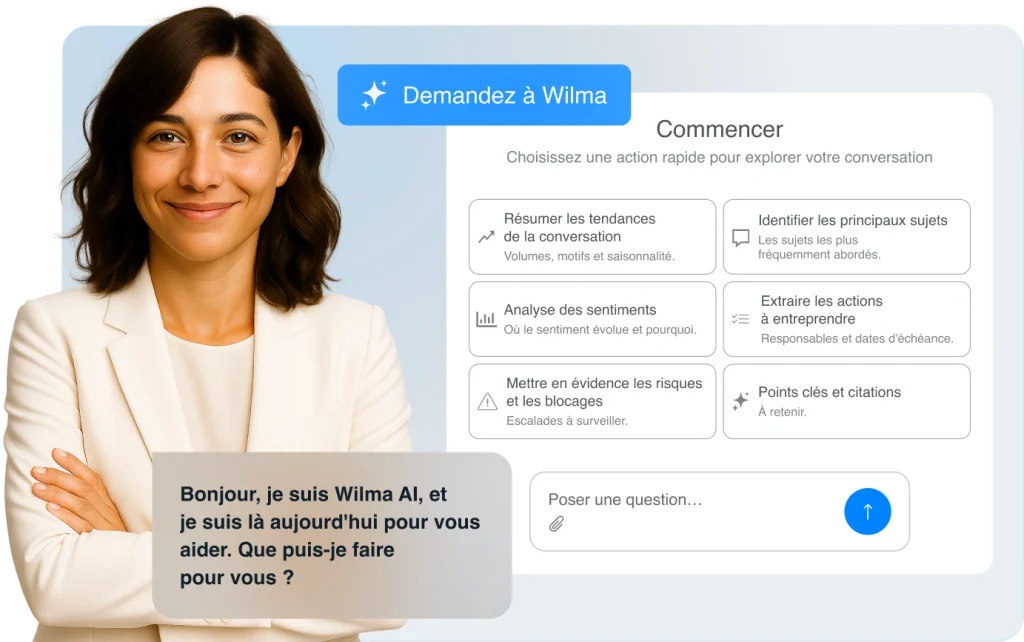 Wilma AI - Get started - FR