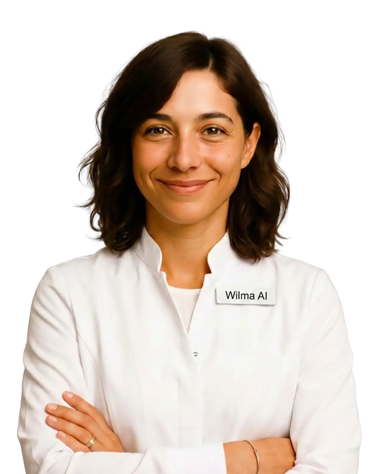 AI medical receptionist answering a patient call for a healthcare practice