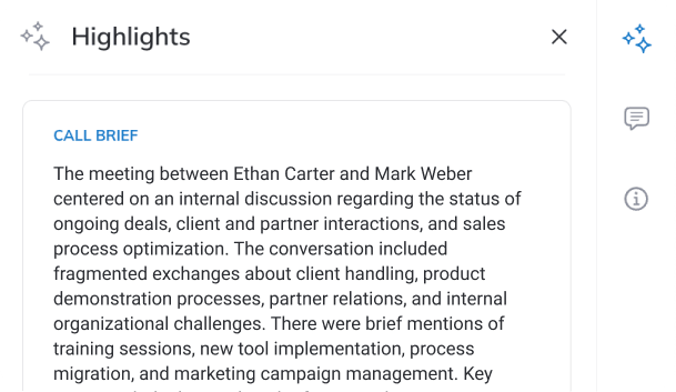 AI call analytics