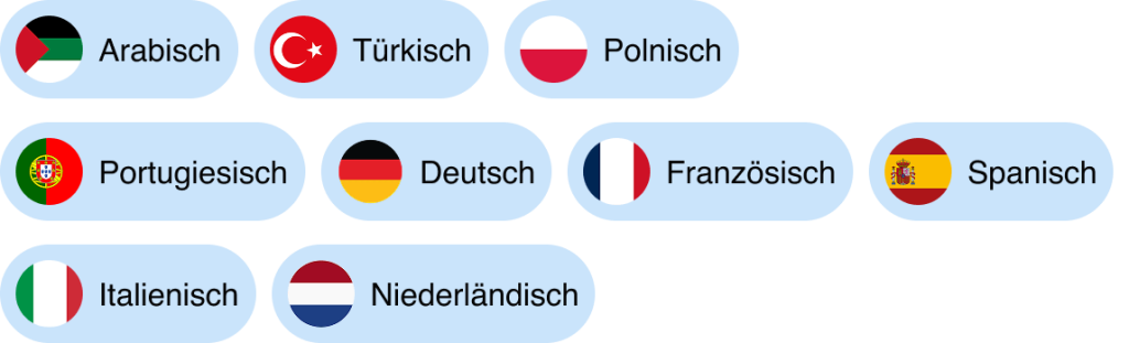 AI receptionist speaking with patients in 53 languages