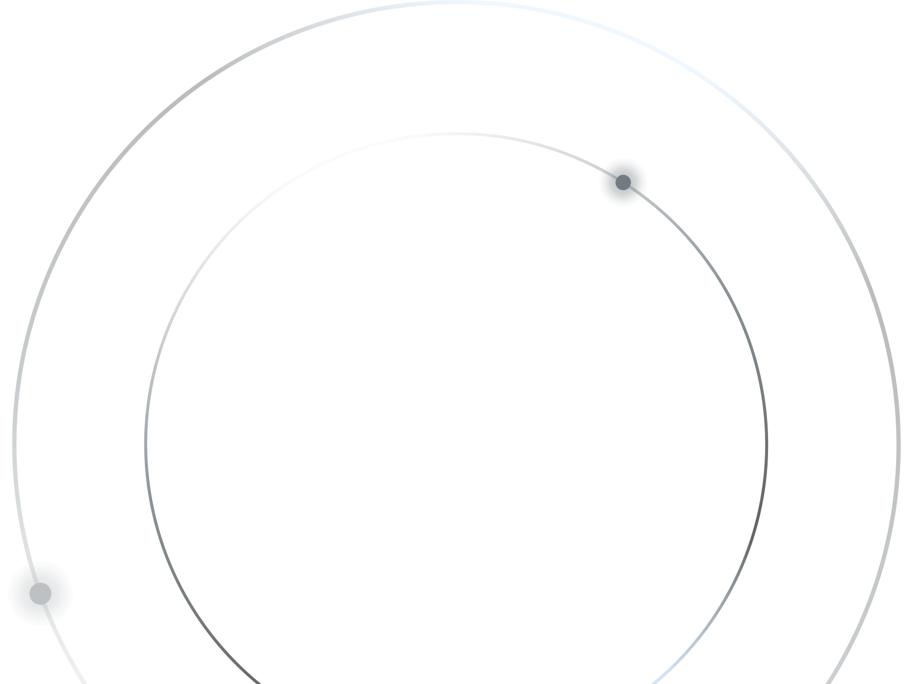 Gray circles