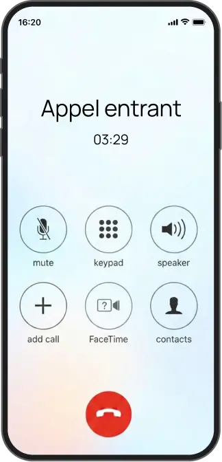 Mobile phone call