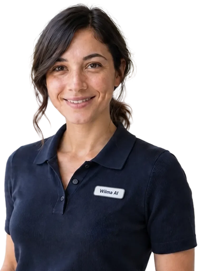 Wilma AI receptionist Automotive - Created with AI