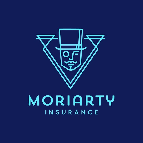 Moriarty Insurance logo square blue